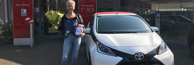 Erwina neemt gratis zorgauto in ontvangst!